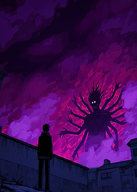 Confrontation with a Multi-Armed Shadow Monster