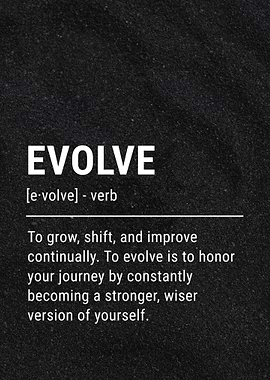 Evolve Definition