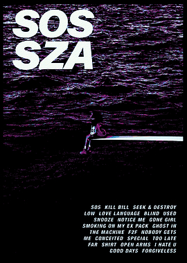 SZA SOS Album Cover Art