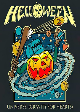 Helloween Universe Gravity for Hearts Artwork