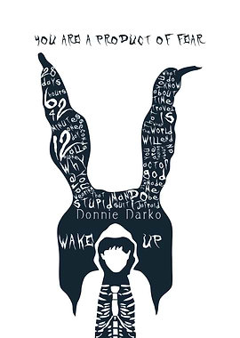 Donnie Darko Frank Rabbit Silhouette