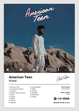Khalid - American Teen Album Cover
