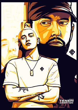 Eminem Portrait Illustration