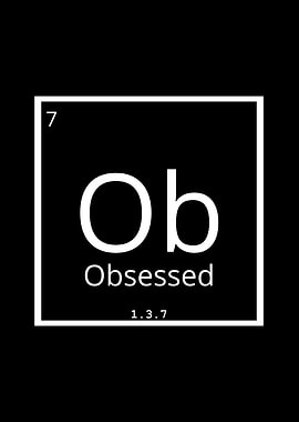 Obsessed Periodic Table Element Design
