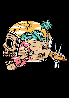 Skull Beach Day