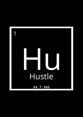 Hustle Periodic Table Element Design