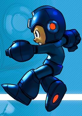 Mega Man Running