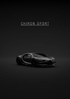 Bugatti Chiron Sport - Black Front