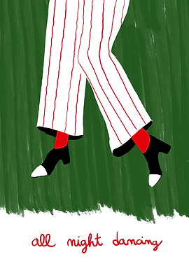 All Night Dancing Illustration