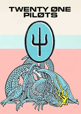 Twenty One Pilots Dragon Poster