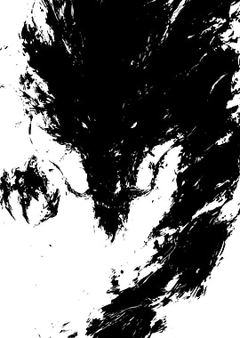 Dragon on White Background