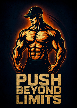 Push Beyond Limits Bodybuilding Motivation