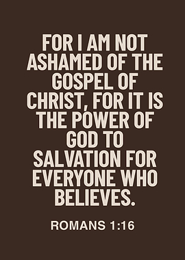 Romans 1:16 Gospel Quote