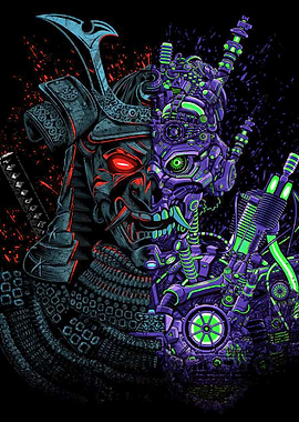 Cyberpunk Samurai Fusion