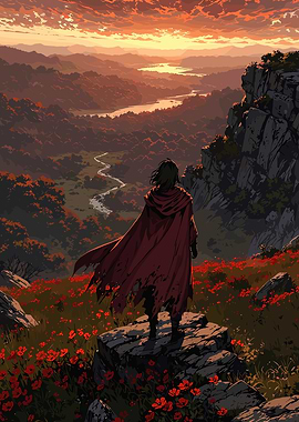 Red Cloak Overlook Landscape