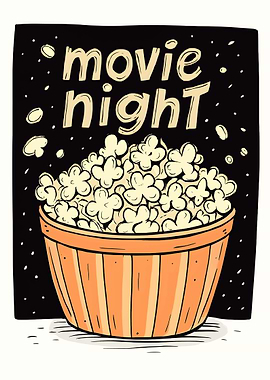 Movie Night Popcorn