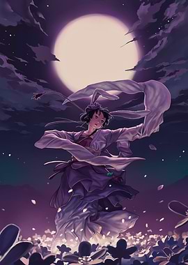 Moonlit Dance of the Rabbit Girl