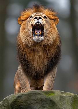 Roaring Lion Portrait