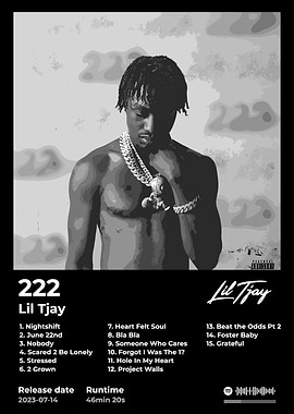 Lil Tjay - 222 Album Cover