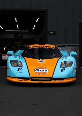 Mosler Automotive Race Car Gulf Livery