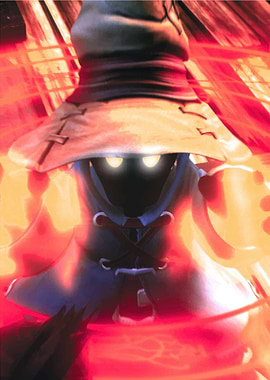 Vivi Ornitier in Fiery Aura