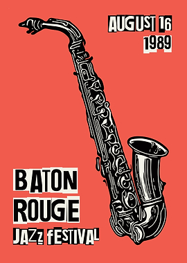 Baton Rouge Jazz Festival Poster