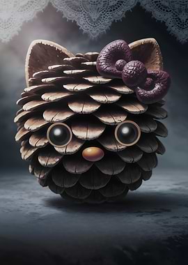 Pine Cone Kitty