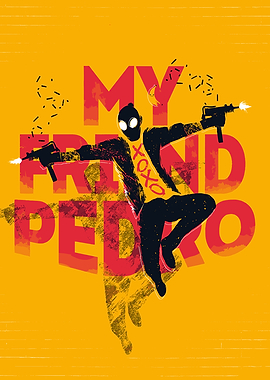 My Friend Pedro Game Illustration