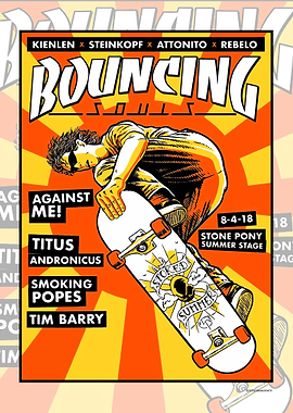 Bouncing Souls Concert Poster Art