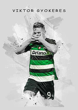 Viktor Gyokeres Illustration