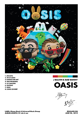 Bad Bunny and J Balvin Oasis Album