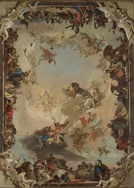 Allegory of the Planets and Continents