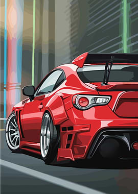 Subaru BRZ sports car