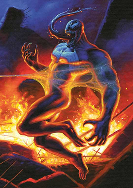 Spider-Man Carnage and Venom Triptych (right)