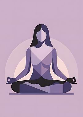 Meditating Woman