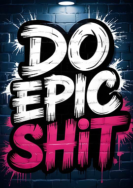 Do Epic Shit Graffiti Art