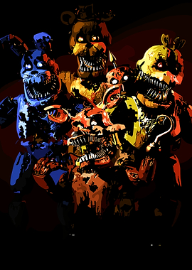 Five Nights at Freddy's Nightmare Animatronics