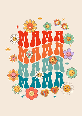 Retro Mama Floral Design