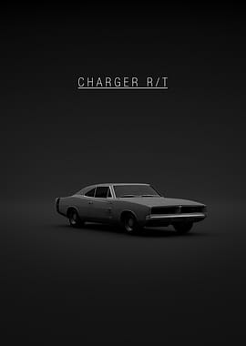 Dodge Charger RT 1969 - Grey Front