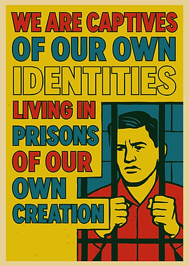 Captives of Our Own Identities Poster