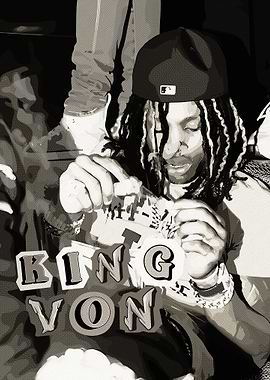 King Von Portrait