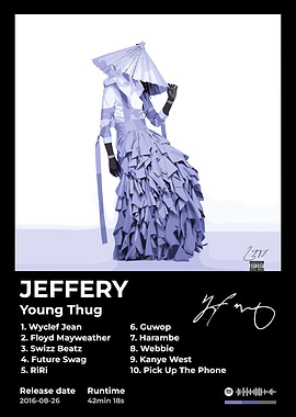 Young Thug - JEFFERY Album Cover
