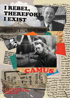 Albert Camus Collage