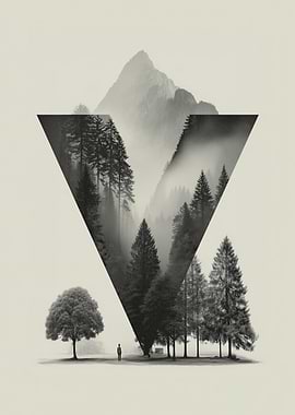 Into the Triangle Woods