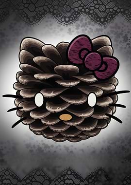 Pine Cone Kitty Mashup