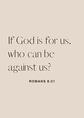 Romans 8:31 Scripture Quote