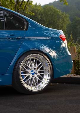 BMW F80 M3 with BBS Wheel