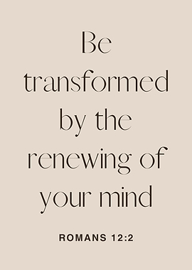 Romans 12:2 Inspirational Quote