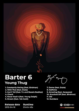 Young Thug - Barter 6 Album Art