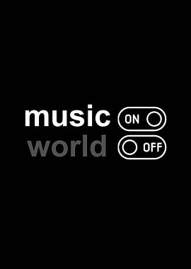 Music World On/Off Toggle Design